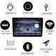 Auto Snap 7 Inch Full HD 1080 Touch Screen Double Din Player Android 12 Gorilla Glass IPS Display Car Stereo with 2GB RAM/ 32 GB ROM GPS/Wi-Fi/Navigation Mirror Link Compatible for Universal Android