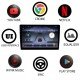 Auto Snap 7 Inch Full HD 1080 Touch Screen Double Din Player Android 12 Gorilla Glass IPS Display Car Stereo with 2GB RAM/ 32 GB ROM GPS/Wi-Fi/Navigation Mirror Link Compatible for Universal Android