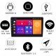 AUTO SNAP 9 Inch HD Android Double Din Stereo Player 12 Android Version Gorilla Glass IPS Display Car Stereo Touch Screen 360 Camera Support /DSP Band With Sim Card Slot